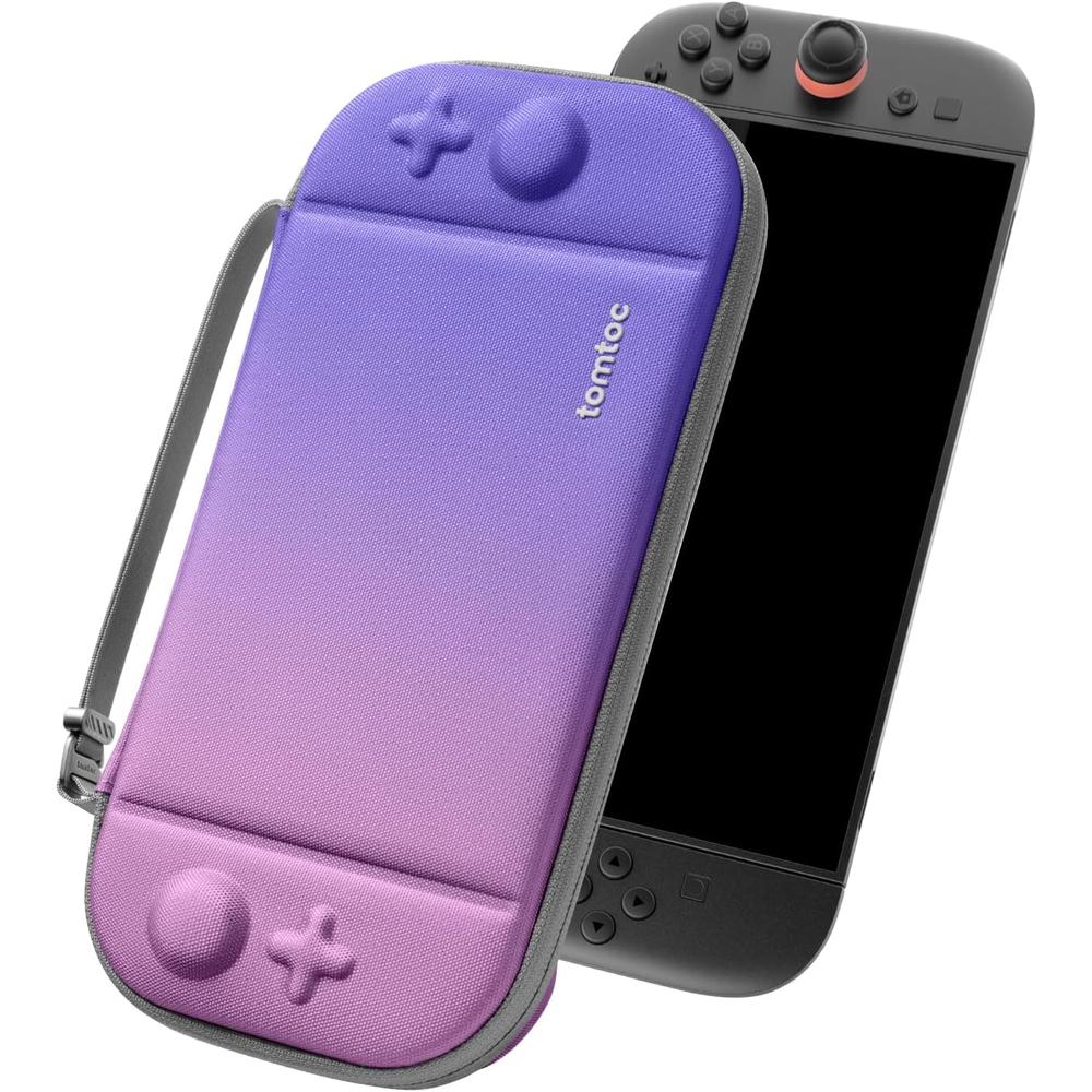 ESTUCHE SLIM PARA NINTENDO SWITCH 2 TOMTOC | MORADO - 1