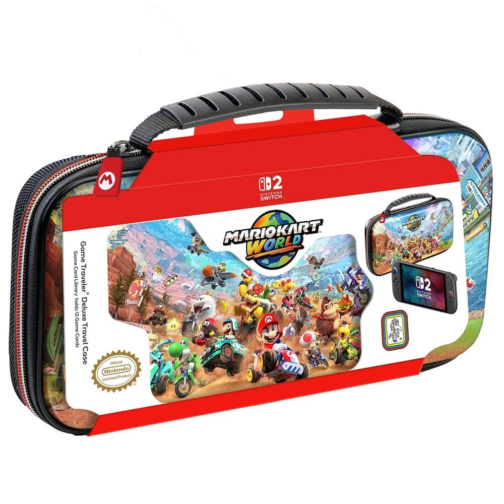 ESTUCHE DE VIAJE DELUXE MARIO KART PARA NINTENDO SWITCH 2 R.D.S. INDUSTRIES - 1