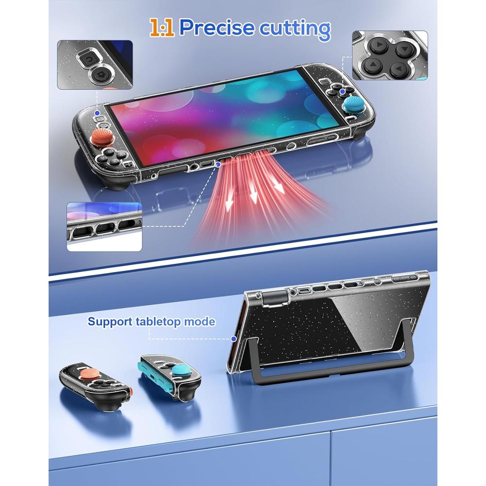 FUNDA PROTECTORA PARA NINTENDO SWITCH 2 | TRANSPARENTE - 2
