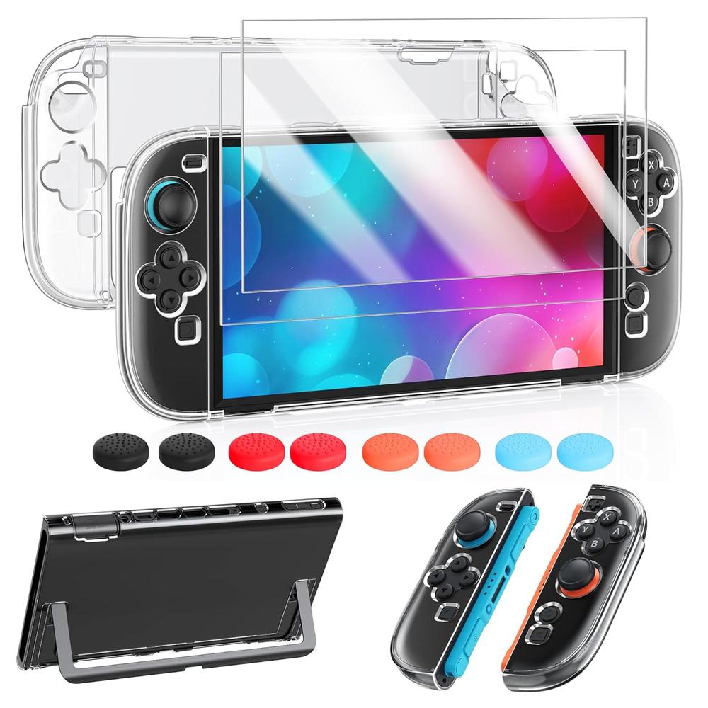 CASE PARA NINTENDO SWITCH 2 FYOUNG | TRANSPARENTE - 1
