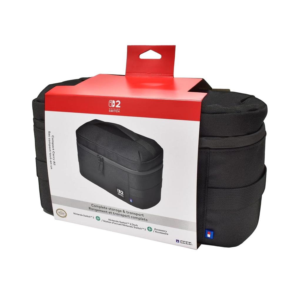 BOLSA DE VIAJE PARA NINTENDO SWITCH 2 HORI | NEGRO - 1