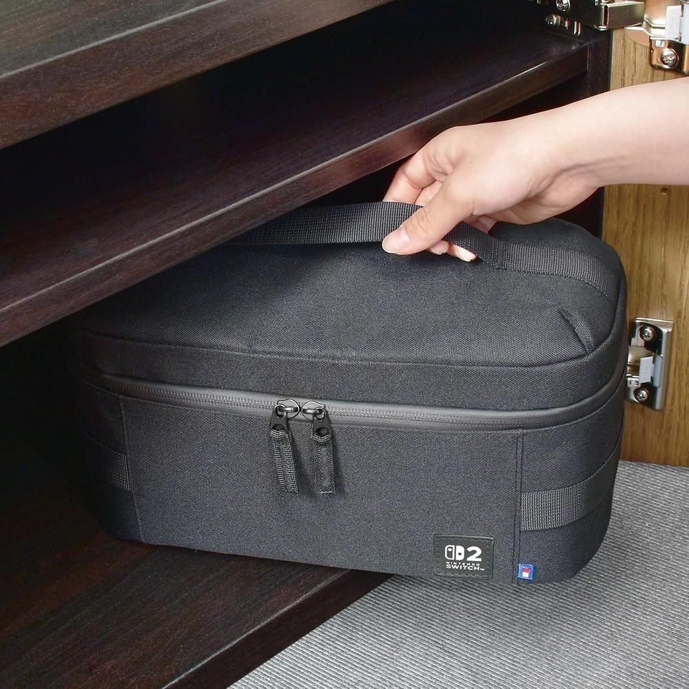 BOLSA DE VIAJE PARA NINTENDO SWITCH 2 HORI | NEGRO - 3