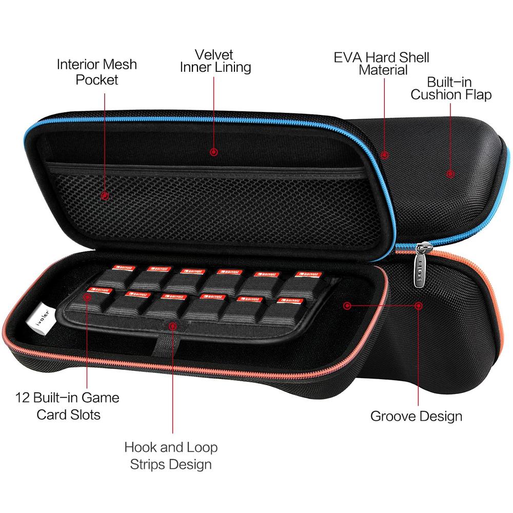 ESTUCHE DE VIAJE PARA NINTENDO SWITCH 2 | ROJO - 4