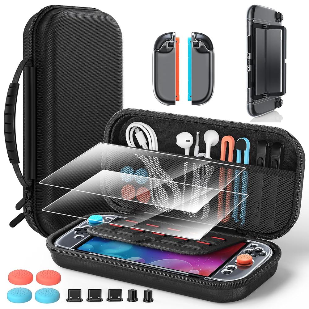 KIT DE ACCESORIOS NINTENDO SWITCH 2 | NEGRO - 1