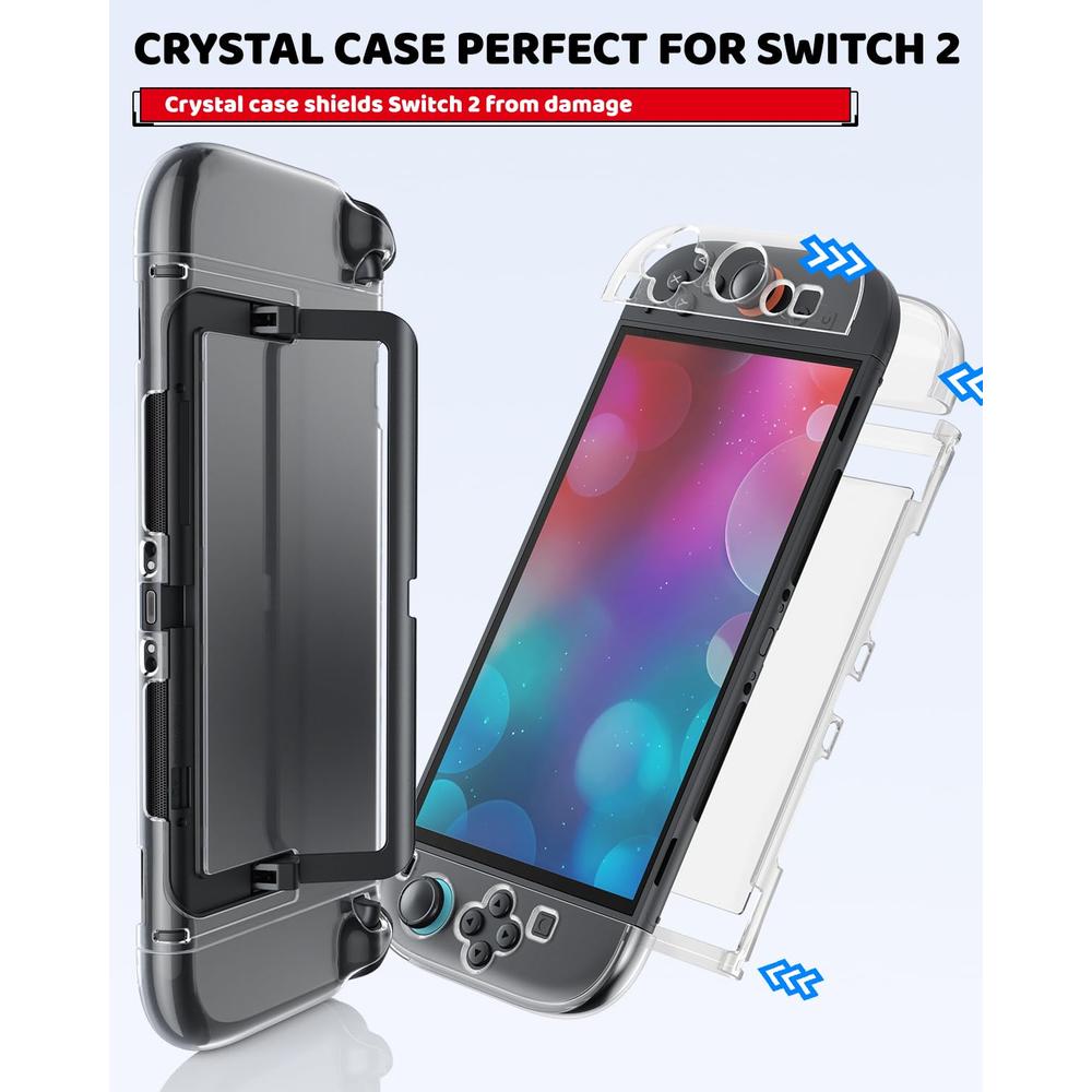 KIT DE ACCESORIOS PARA NINTENDO SWITCH 2 | BLANCO - 5