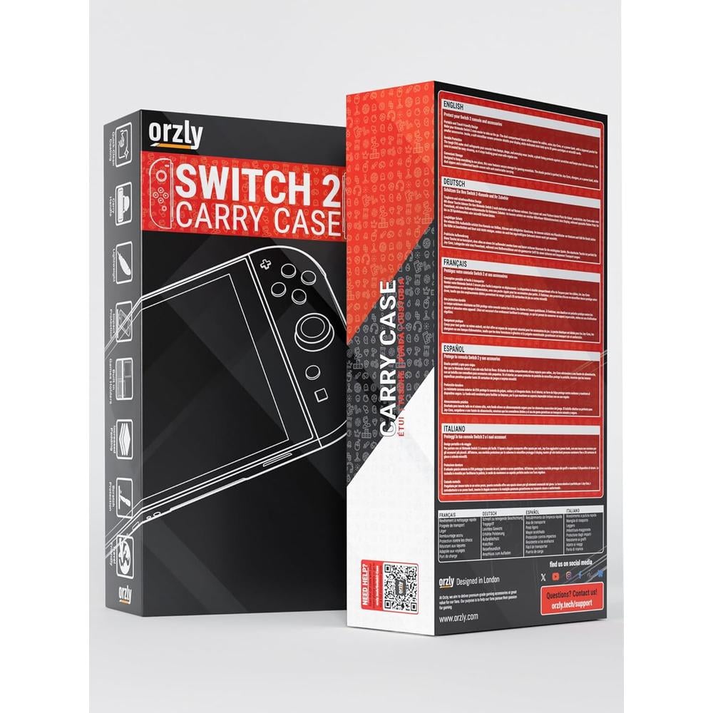 ESTUCHE DE VIAJE PROTECTOR PARA NINTENDO SWITCH 2 ORZLY | POKE - 3