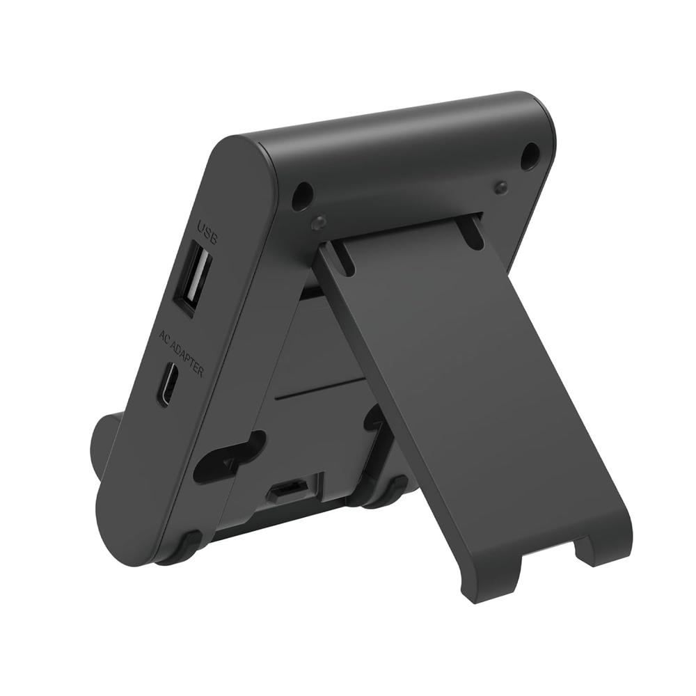 BASE PLAYSTAND DUAL USB PARA NINTENDO SWITCH 2 HORI | NEGRO - 3