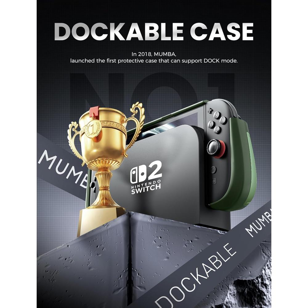 FUNDA PARA NINTENDO SWITCH 2 MUMBA | VERDE - 2