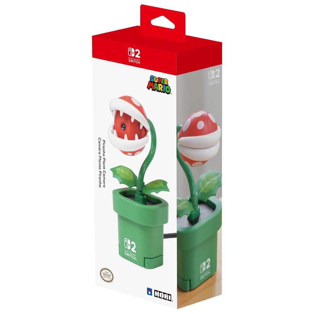 CÁMARA PLANTA PIRAÑA PARA NINTENDO SWITCH 2 HORI | ROJO - 1