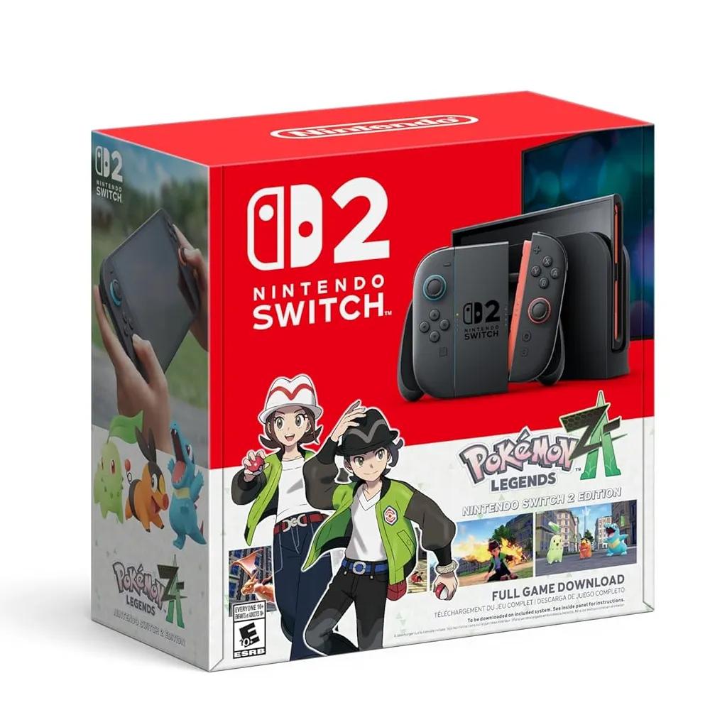 CONSOLA NINTENDO SWITCH 2 + POKEMON LEYENDAS Z-A | BUNDLE - 1