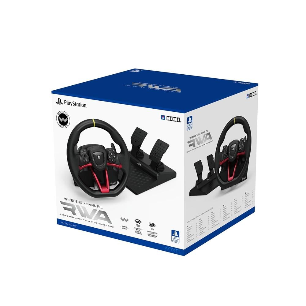 HORI VOLANTE DE CARRERAS INALÁMBRICO APEX PARA PS5, PS4 Y PC - 1