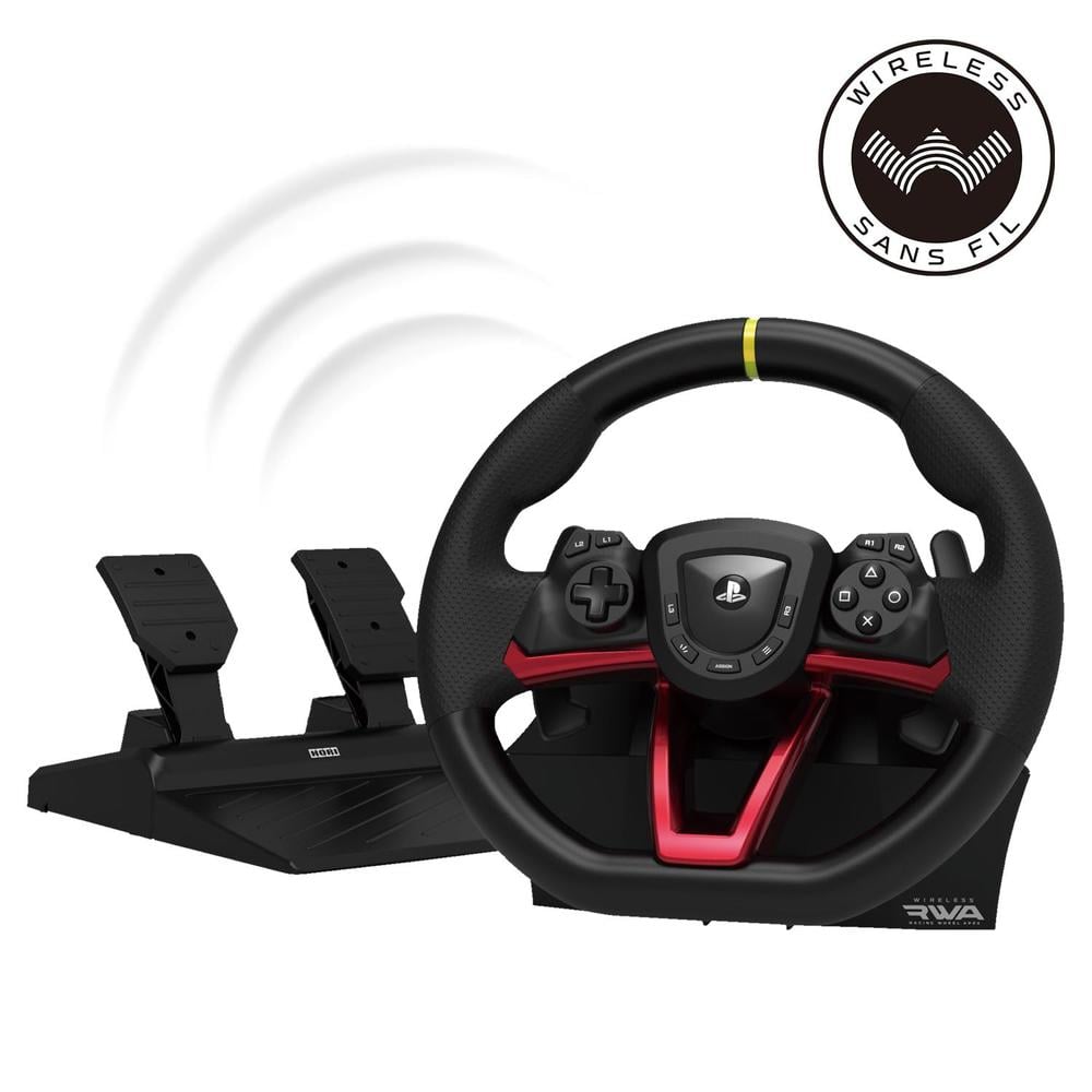 HORI VOLANTE DE CARRERAS INALÁMBRICO APEX PARA PS5, PS4 Y PC - 2