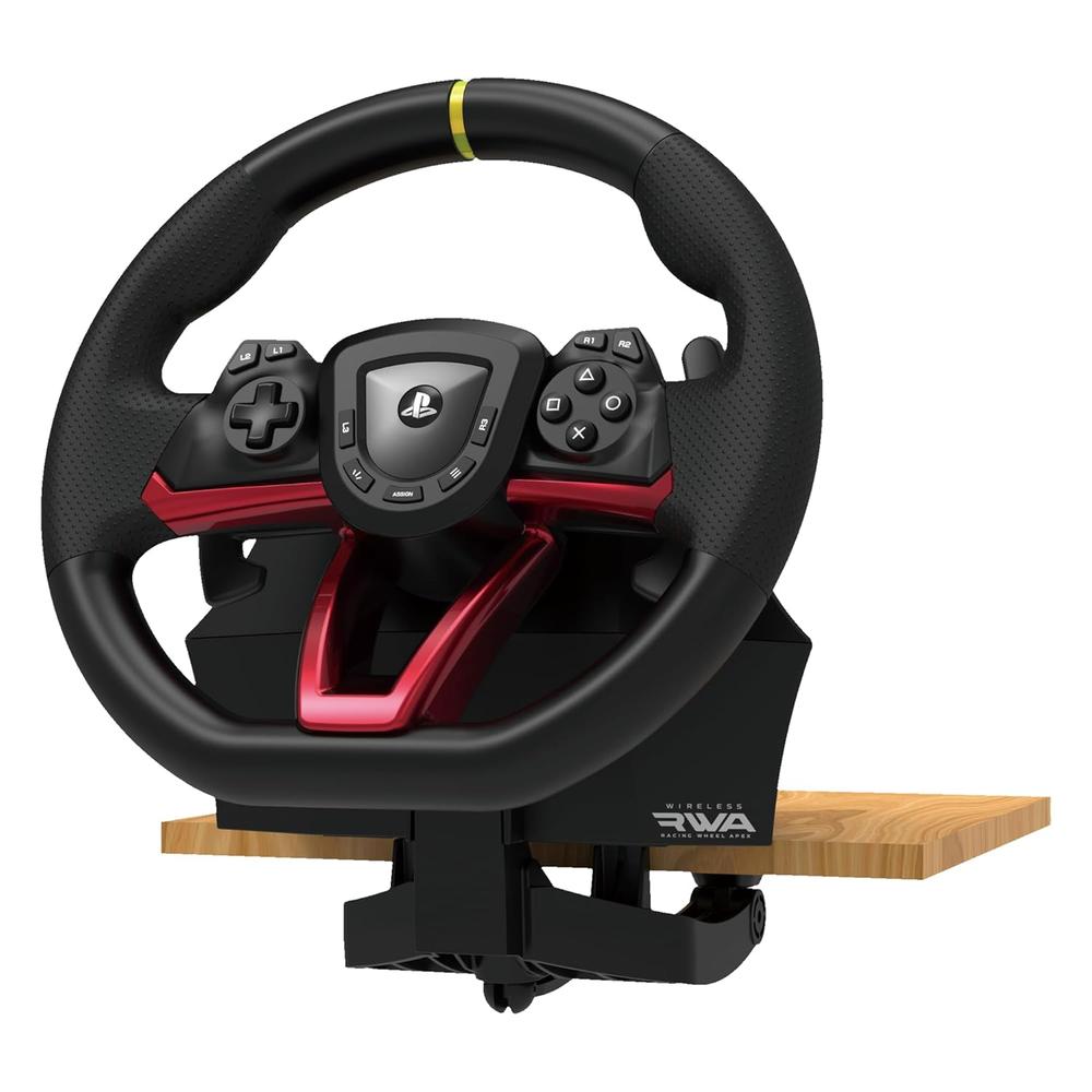 HORI VOLANTE DE CARRERAS INALÁMBRICO APEX PARA PS5, PS4 Y PC - 4