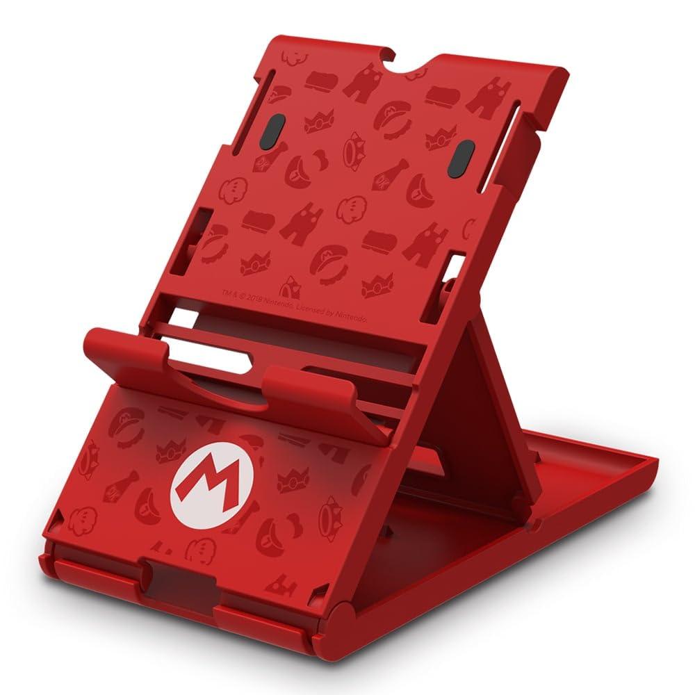 HORI SOPORTE COMPACTO EDICIÓN MARIO SWITCH 1 - LICENCIADO POR NINTENDO - 1