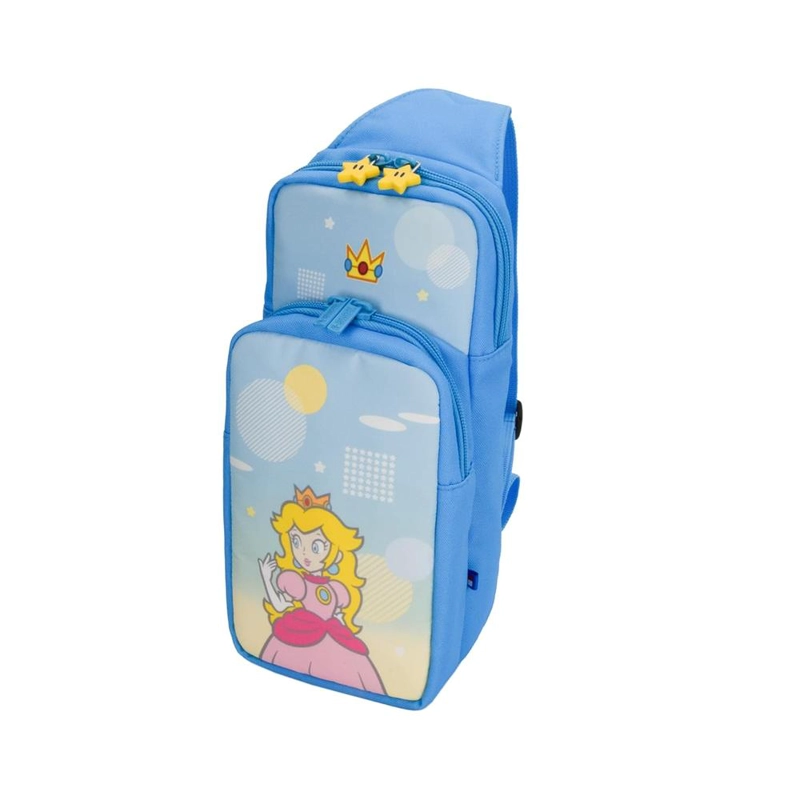 HORI BOLSA DE HOMBRO ADVENTURE PACK CITY POP PEACH PARA NINTENDO SWITCH - 1