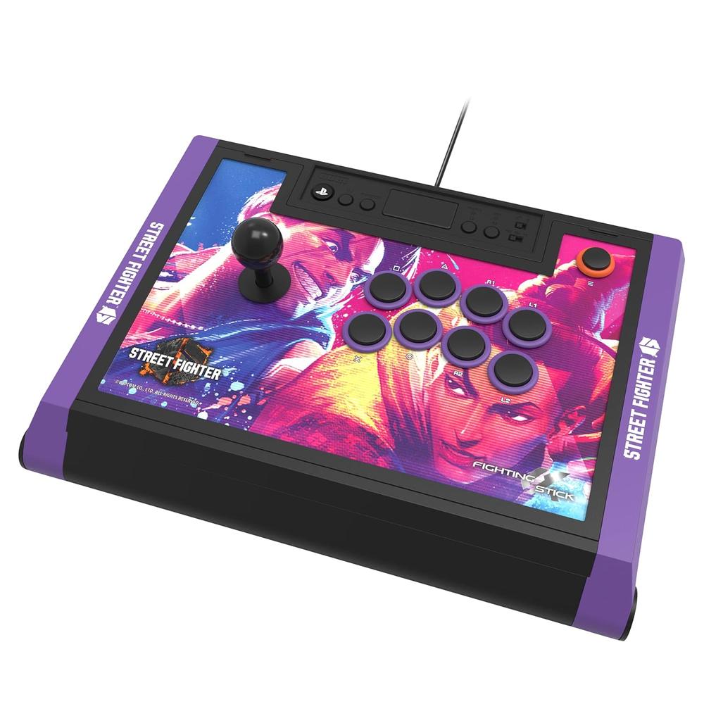 MANDO STICK ALPHA STREET FIGHTER 6 PARA PS5, PS4 Y PC - 1