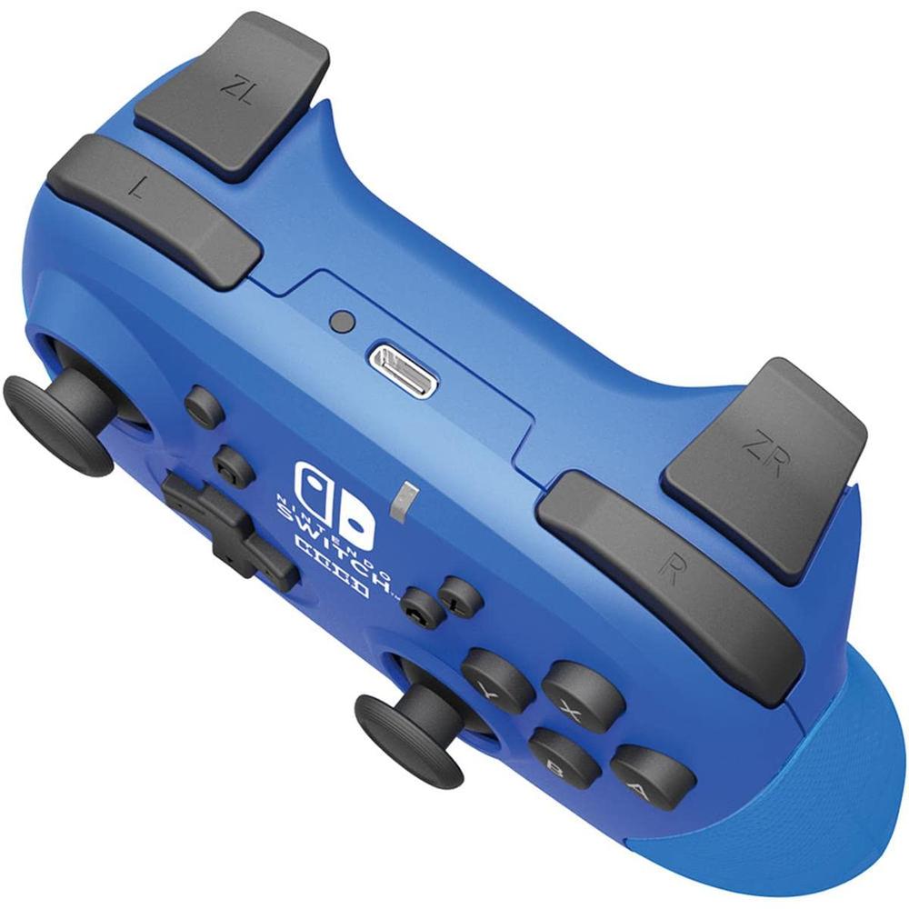 MANDO INALÁMBRICO HORIPAD AZUL PARA NINTENDO SWITCH LICENCIADO - 4