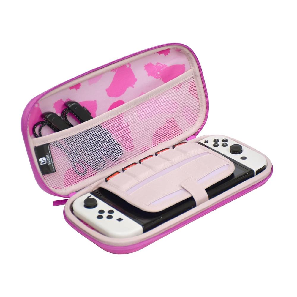 HORI ESTUCHE PREMIUM VAULT PRINCESA PEACH PARA NINTENDO SWITCH - 3