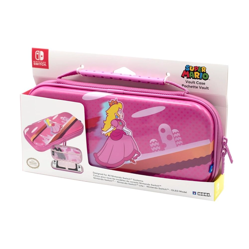 HORI ESTUCHE PREMIUM VAULT PRINCESA PEACH PARA NINTENDO SWITCH - 6