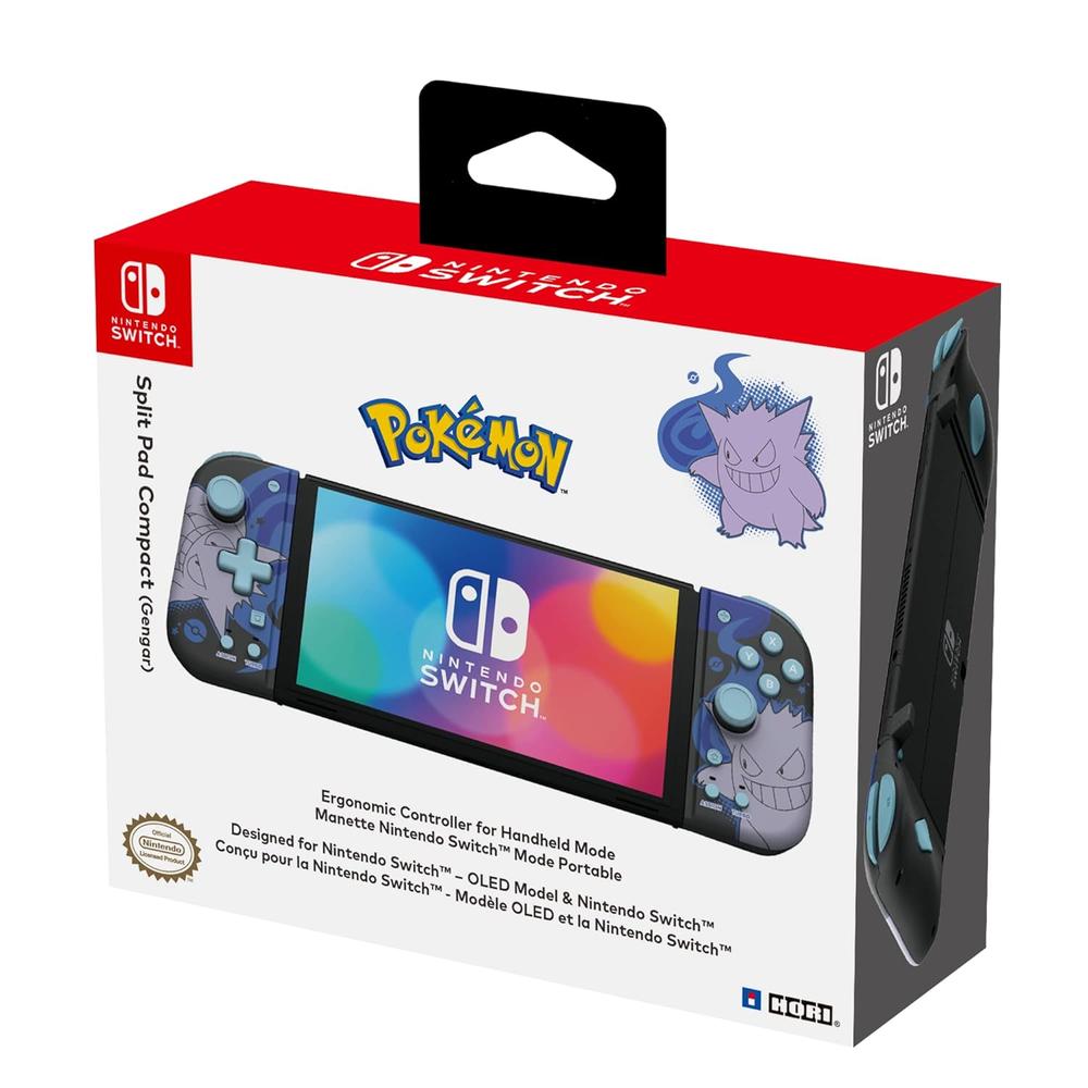 MANDO NINTENDO SWITCH SPLIT PAD COMPACT GENGAR - LICENCIADO POR NINTENDO - 2