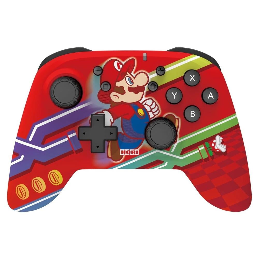 MANDO WIRELESS HORIPAD SUPER MARIO PARA SWITCH - LICENCIADO POR NINTENDO - 1