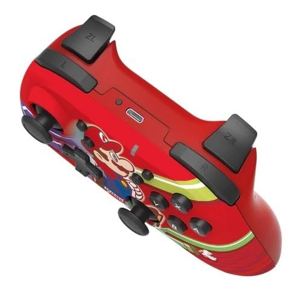 MANDO WIRELESS HORIPAD SUPER MARIO PARA SWITCH - LICENCIADO POR NINTENDO - 5