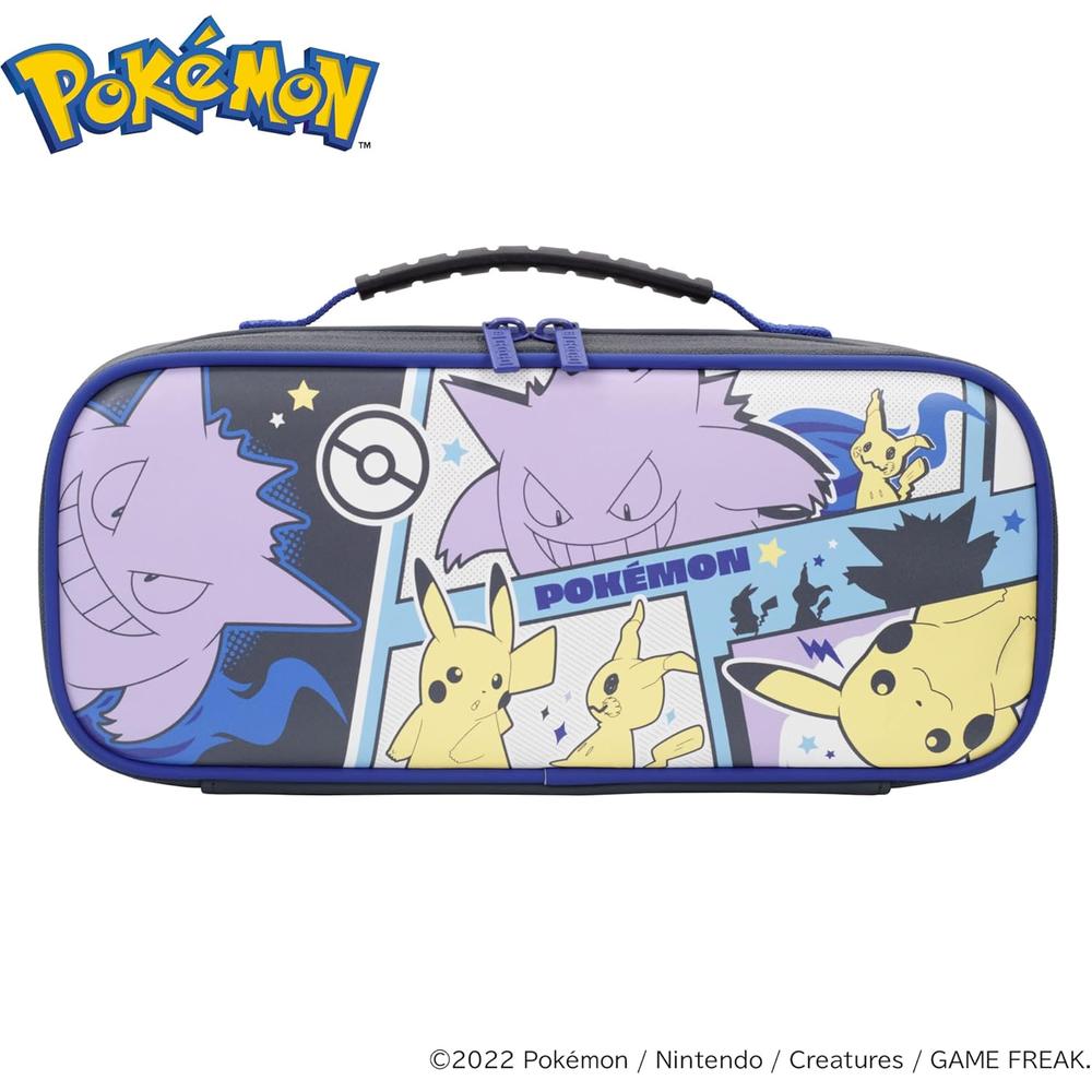 ESTUCHE DE CARGA COMPACTO PIKACHU GENGAR Y MIMIKYU PARA NINTENDO SWITCH HORI - 1