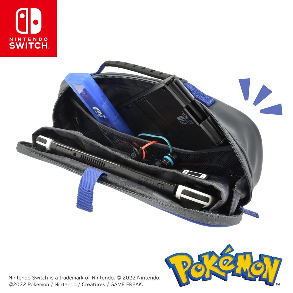 ESTUCHE DE CARGA COMPACTO PIKACHU GENGAR Y MIMIKYU PARA NINTENDO SWITCH HORI - 4