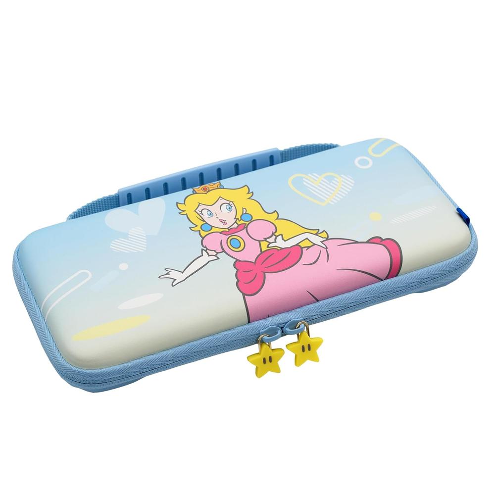 HORI ESTUCHE SLIM TOUGH POUCH CITY POP PEACH PARA NINTENDO SWITCH - 1