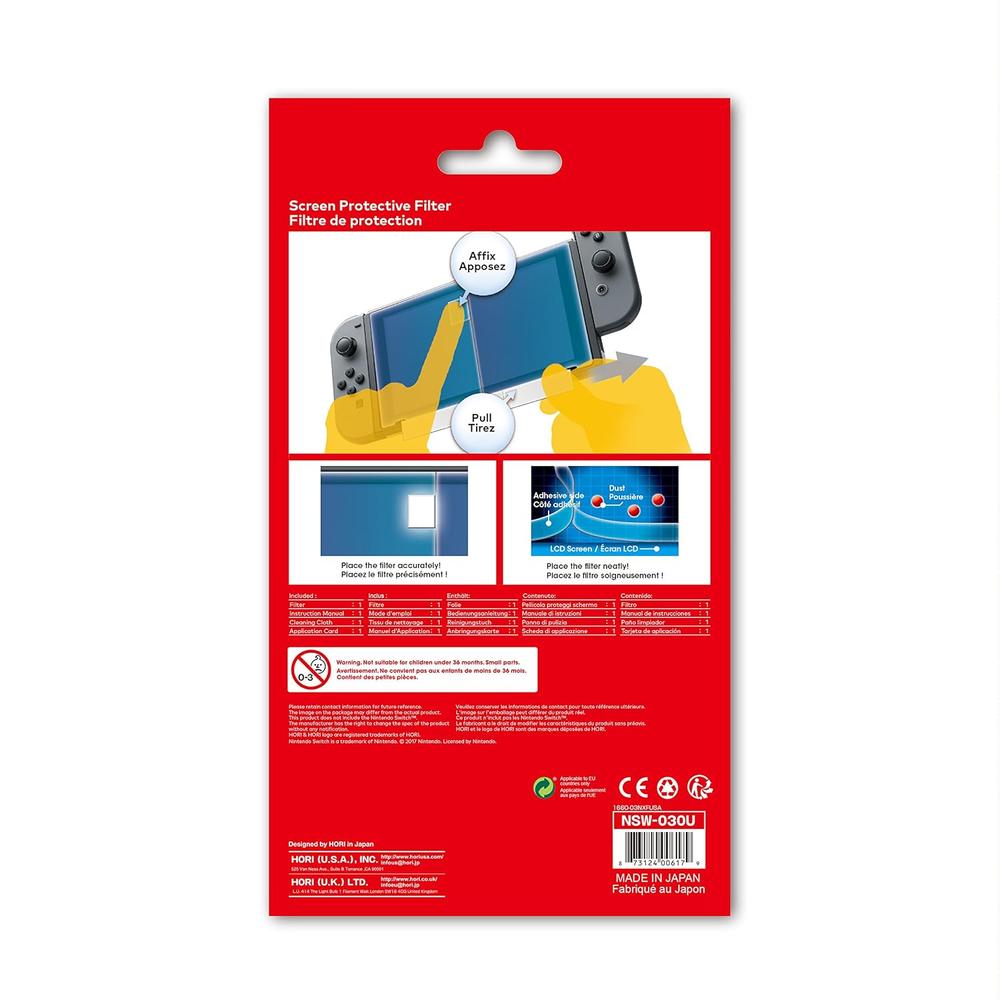 FILTRO PROTECTOR DE PANTALLA OFICIAL HORI - 2