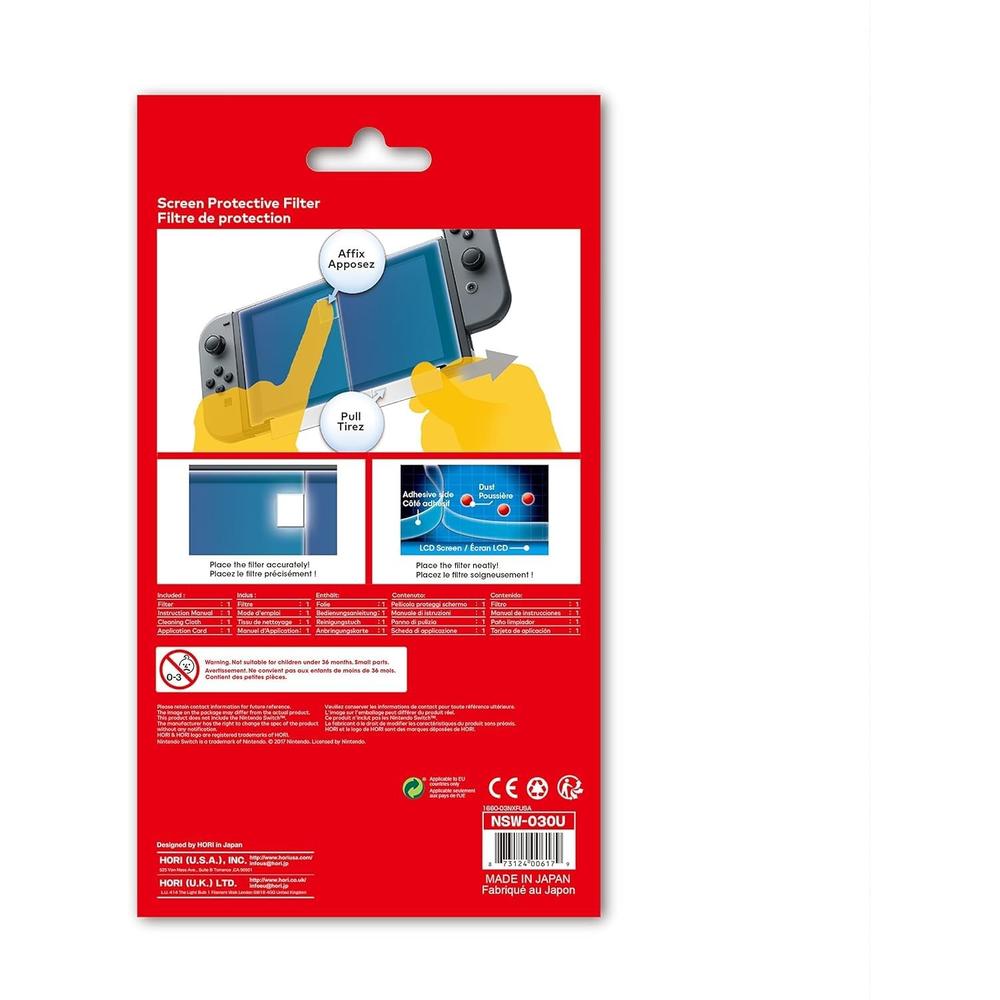 FILTRO PROTECTOR DE PANTALLA OFICIAL HORI - 3