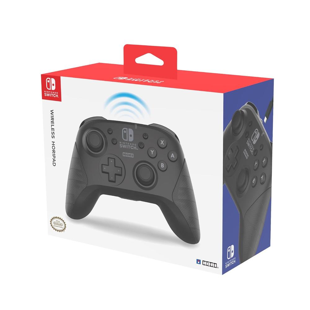 MANDO HORIPAD PRO NEGRO PARA NINTENDO SWITCH LICENCIADO - 4