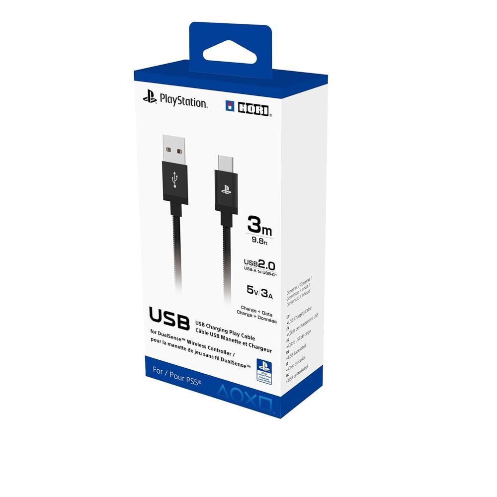 CABLE DE CARGA USB PARA PLAYSTATION 5 HORI - 1