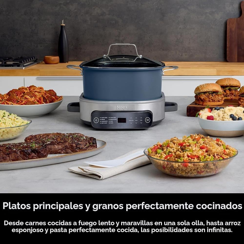 NINJA MC1101 FOODI COOKER PRO 8 EN 1, 6.5 QT / 6.2 L | AZUL MEDIANOCHE - 2