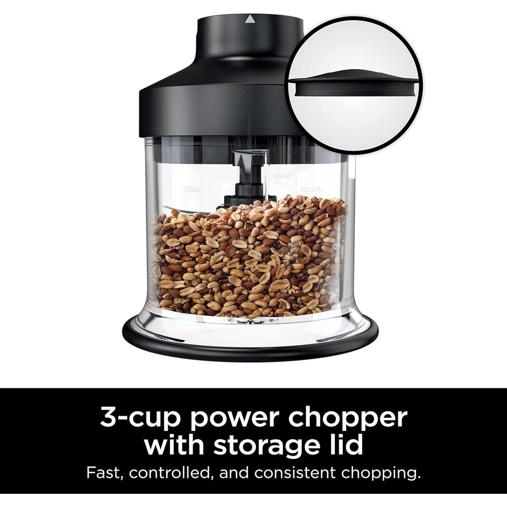 NINJA TAZÓN PARA PROCESADOR FOODI POWER CHOPPER XSKKITCHPR 3 TAZAS | NEGRO - 5