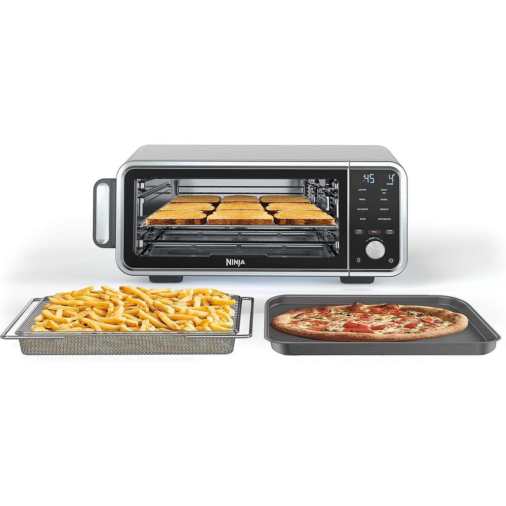 NINJA HORNO DE ENCIMERA AIR FRY PRO SP201 8 EN 1, 60.7 OZ / 1.8 L | PLATEADO - 1