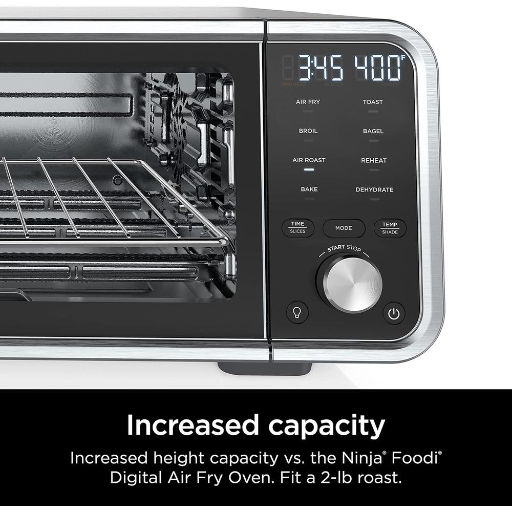 NINJA HORNO DE ENCIMERA AIR FRY PRO SP201 8 EN 1, 60.7 OZ / 1.8 L | PLATEADO - 6