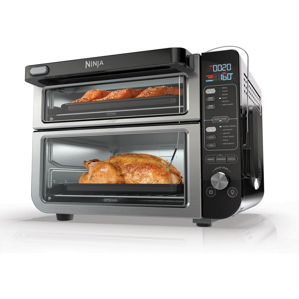NINJA HORNO DOBLE INTELIGENTE DCT451 12 EN 1 60.7 OZ / 1.8 L | ACERO INOXIDABLE - 1