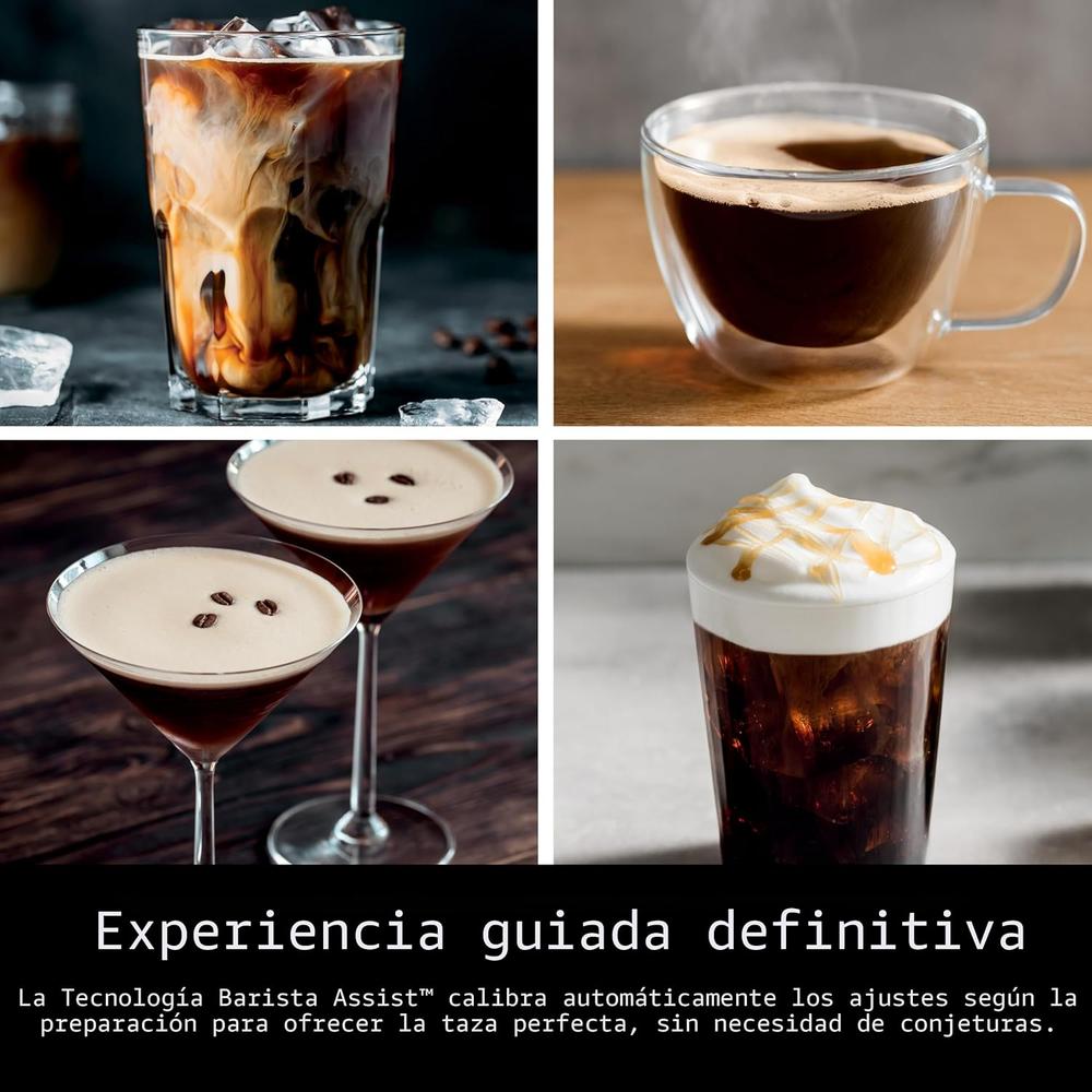 NINJA CAFETERA LUXE CAFÉ PREMIER, FILTRO RÁPIDO Y MOLINILLO | GRIS METÁLICO - 4