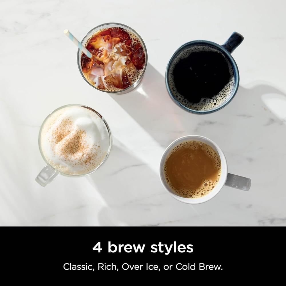NINJA CAFETERA HOT Y ICED XL, 12 TAZAS / 1.5 L, 4 ESTILOS Y FILTRO PERMANENTE - 4