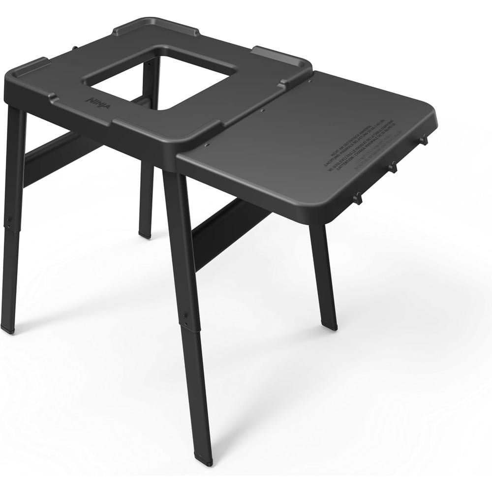 NINJA XSKUNSTANDTBL, MESA AUXILIAR Y SOPORTE PARRILLA AJUSTABLE | NEGRO - 1