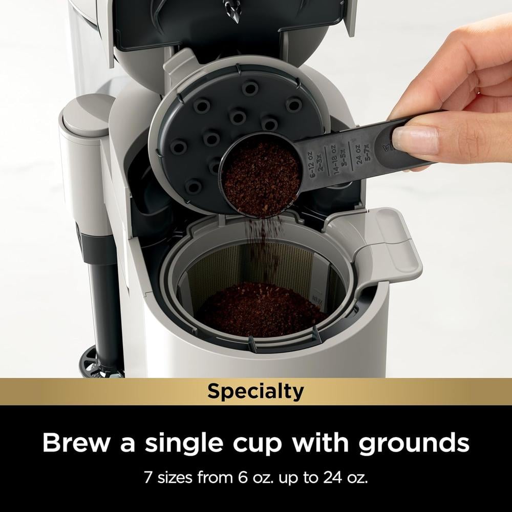 NINJA CAFETERA MONODOSIS PODS Y GROUNDS, ESPUMADOR Y 1.5 L | PIEDRA - 2
