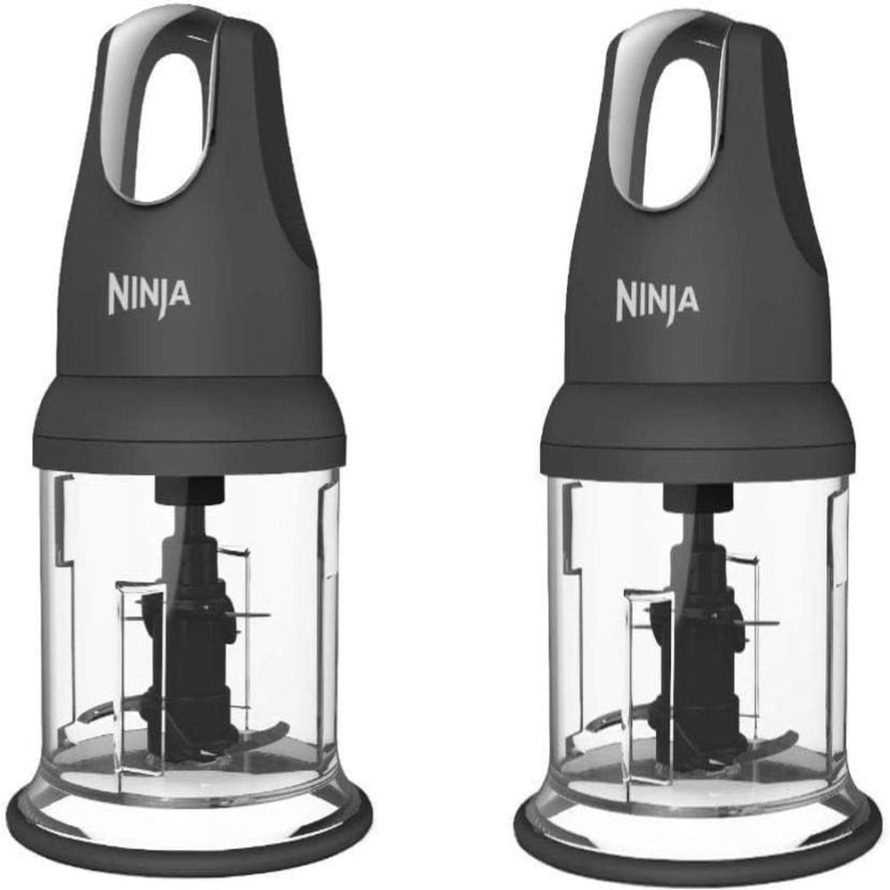 NINJA PICADORA EXPRESS CHOP NJ110GR PACK X2 16 OZ / 473 ML | GRIS - 1