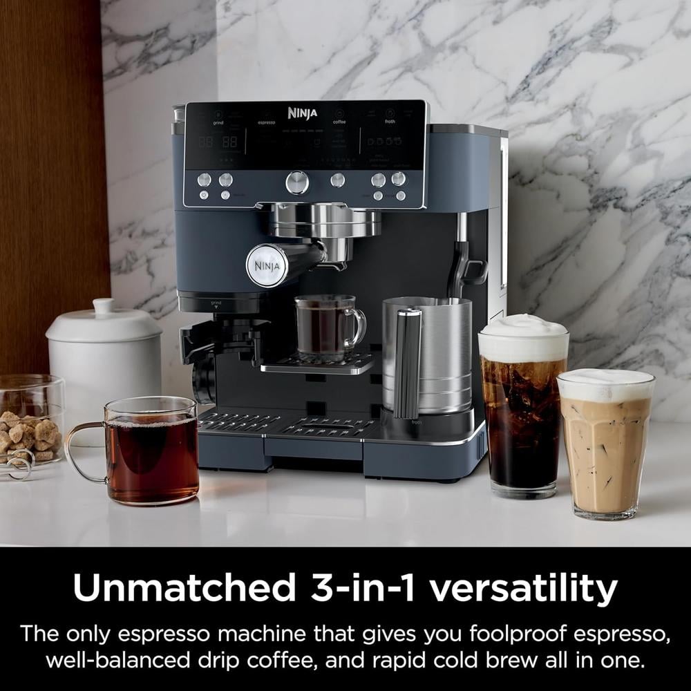 NINJA LUXE CAFÉ ES601CY, CAFETERA ESPRESSO, FILTRO Y COLD BREW | CYBERSPACE - 3