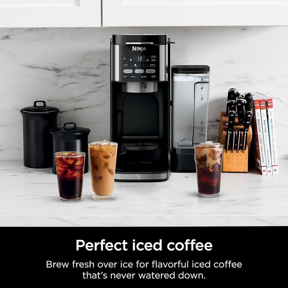 NINJA CAFETERA DUALBREW PRO, CAFÉ CALIENTE Y HELADO, DEPÓSITO 1.7 L | NEGRA - 4