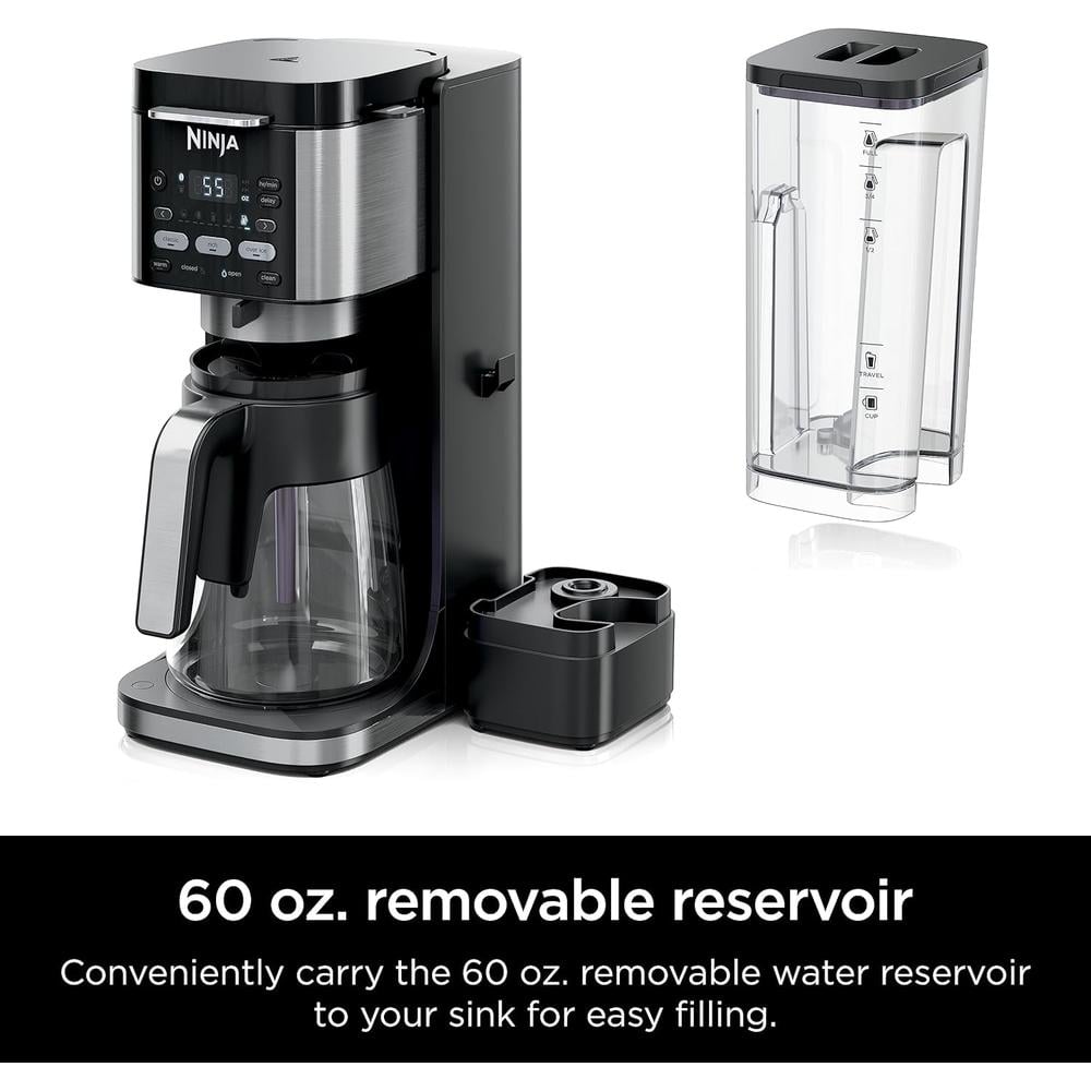 NINJA CAFETERA DUALBREW PRO, CAFÉ CALIENTE Y HELADO, DEPÓSITO 1.7 L | NEGRA - 6