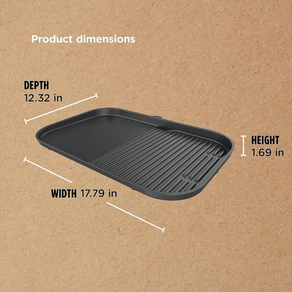 NINJA PARRILLA Y PLANCHA WOODFIRE XSKGRDLXL 2 EN 1, | NEGRO - 4