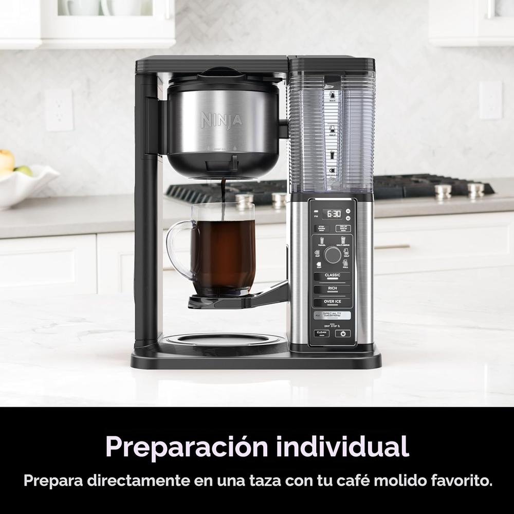 NINJA CAFETERA SPECIALTY 10 TAZAS / 1.5 L CON ESPUMADOR PLEGABLE | NEGRO - 2