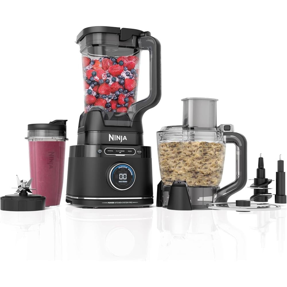 NINJA LICUADORA Y PROCESADOR BLENDSENSE TB401 1800 W 72 OZ / 2.13 L | NEGRO - 1
