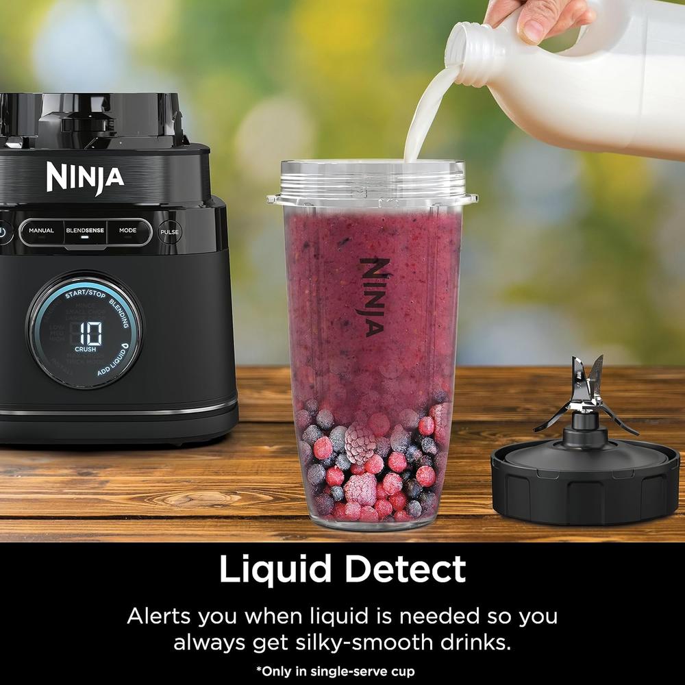 NINJA LICUADORA Y PROCESADOR BLENDSENSE TB401 1800 W 72 OZ / 2.13 L | NEGRO - 6